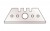 MARTOR TRAPEZOID BLADE NO.65232 DEEP EDGED AND DULL - INDUSTRIALui94