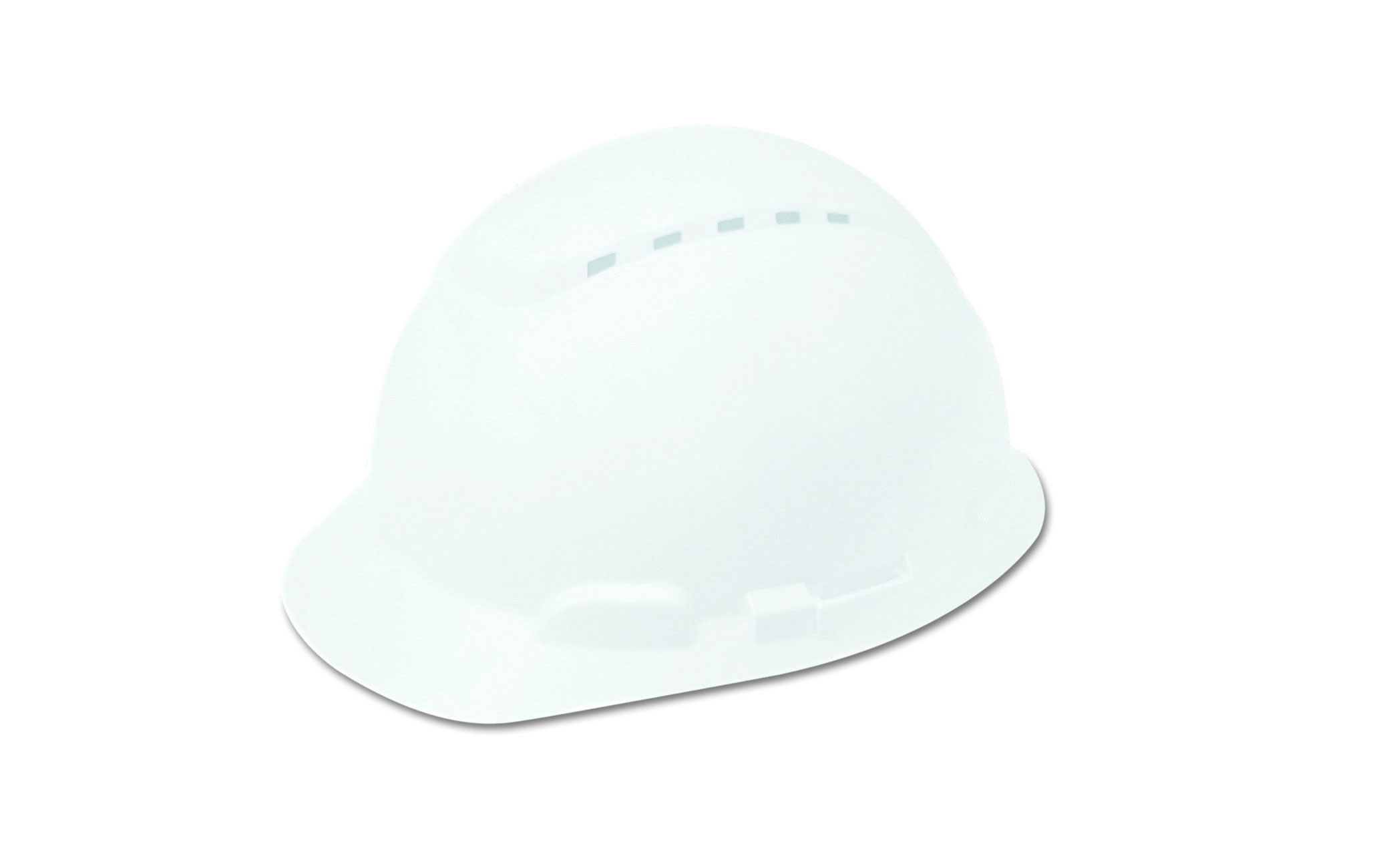3M? Hard Hat H-701V, Vented White 4-Point Ratchet Suspension, 20/Case