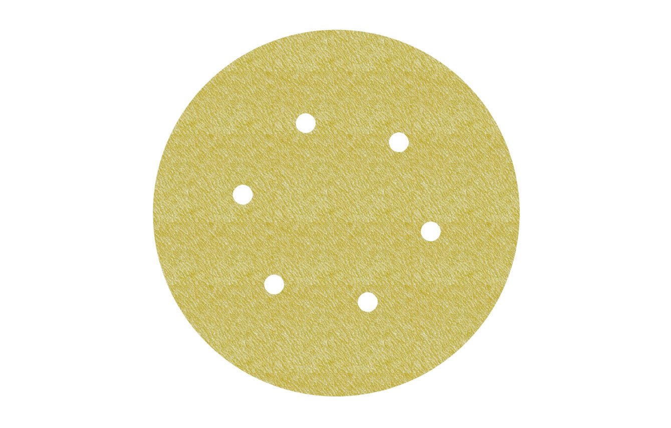 3M? Hookit? Paper Disc 255P, 152 mm, 6-Hole, P180