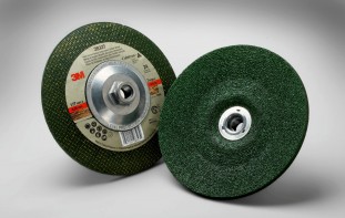 3M™ Green Corps™ Flexible Grinding Wheel, T27, 4-1/2 in x 1/8 in x 5/8-11 Internal, 36