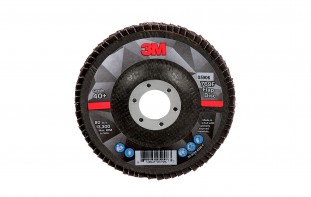 3M  Flap Disc 769F, T29, 4 1/2 in x 7/8 in, 60+