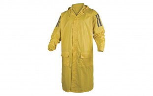 DELTAPLUS PVC-COATED POLYESTER RAINCOAT - size M