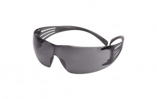 3M SecureFit 200 Safety Glasses, Anti-Scratch / Anti-Fog Plus, Grey Lens | SF202AFP
