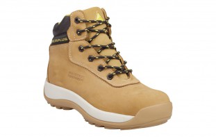 SAGA S3 SRC (BEIGE COLOUR) SAFETY BOOTS IN NUBUCK LEATHER-(COMPOSITE) HIGH CUT - size 39
