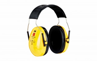 3M™ PELTOR™ Optime™ I Earmuffs, 27 dB, Yellow, Headband, H510A-401-GU