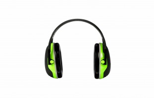 3M™ PELTOR™ Earmuffs, 27 dB, Green, Headband, X1A