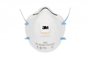 3M DISPOSABLE RESPIRATOR 8822