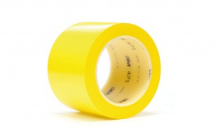3M  Lane and Safety Marking Tape 471F, Yellow, 50 mm x 33 m, 0.14 mm