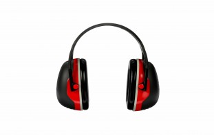 3M™ PELTOR™ Earmuffs, 33 dB, Red, Headband, X3A