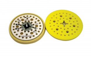 3M HOOKIT CLEAN SANDING LOW PROFILE FINISHING DISC PAD - YELLOW