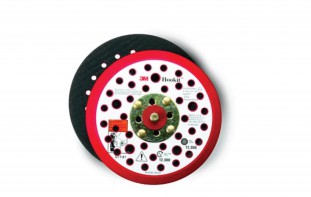 3M HOOKIT CLEAN SANDING LOW PROFILE DISC PAD - RED