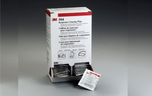 3M RESPIRATOR CLEANING WIPE 504