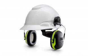 3M X4P3E BR EARMUFF HELMET MOUNTE 