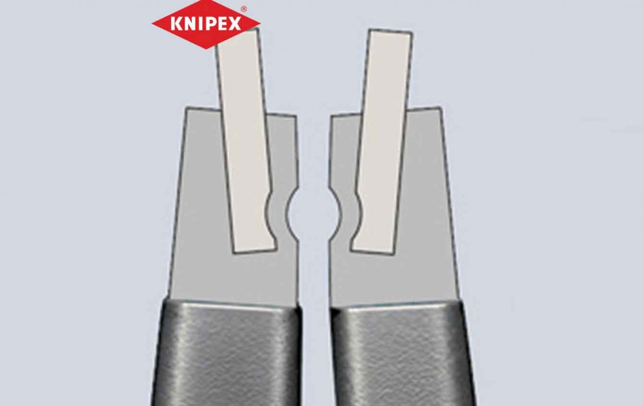 Precision Circlip Pliers for internal circlips in bore holes 48 11 J2