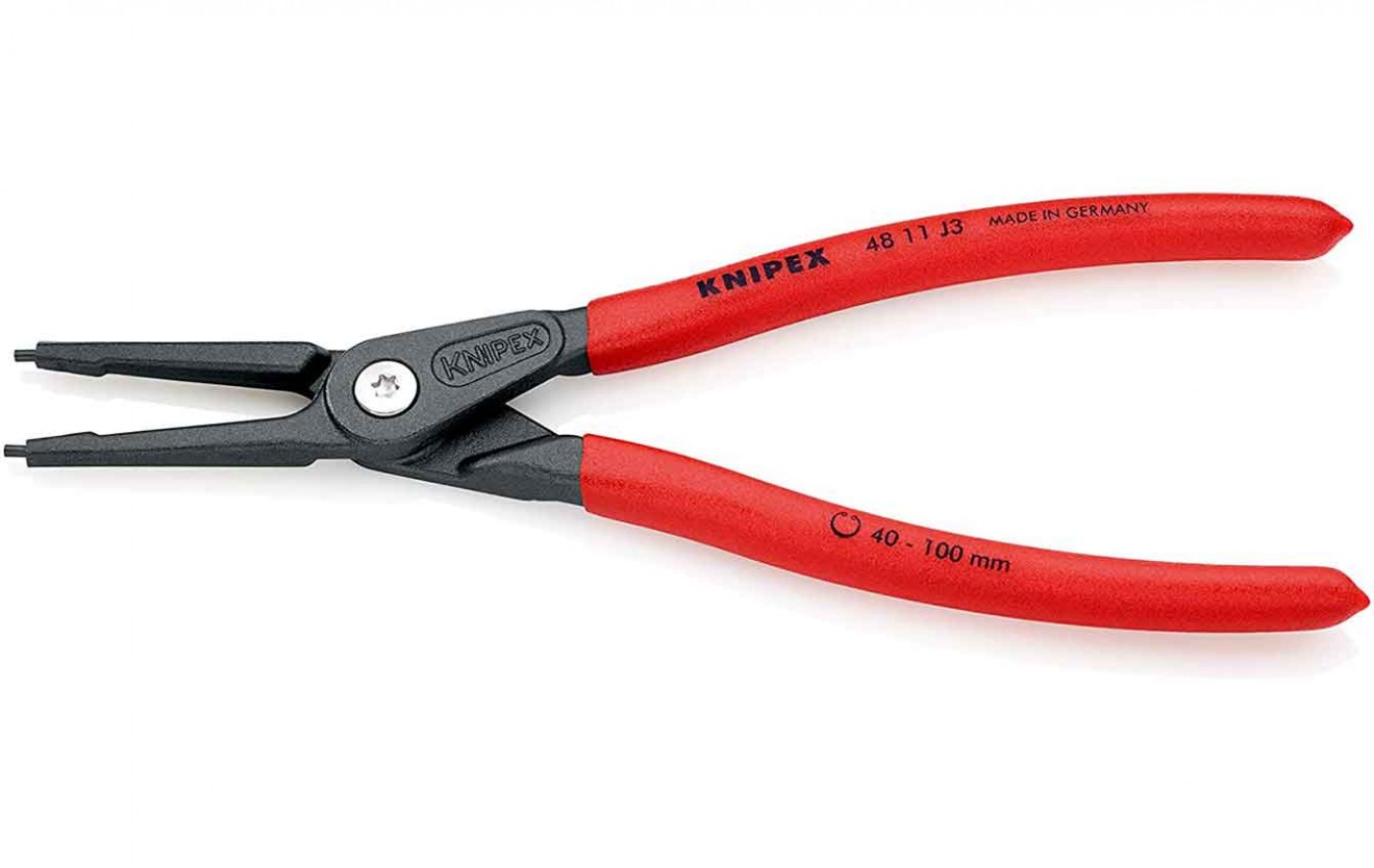 Precision Circlip Pliers for internal circlips in bore holes 48 11 J3