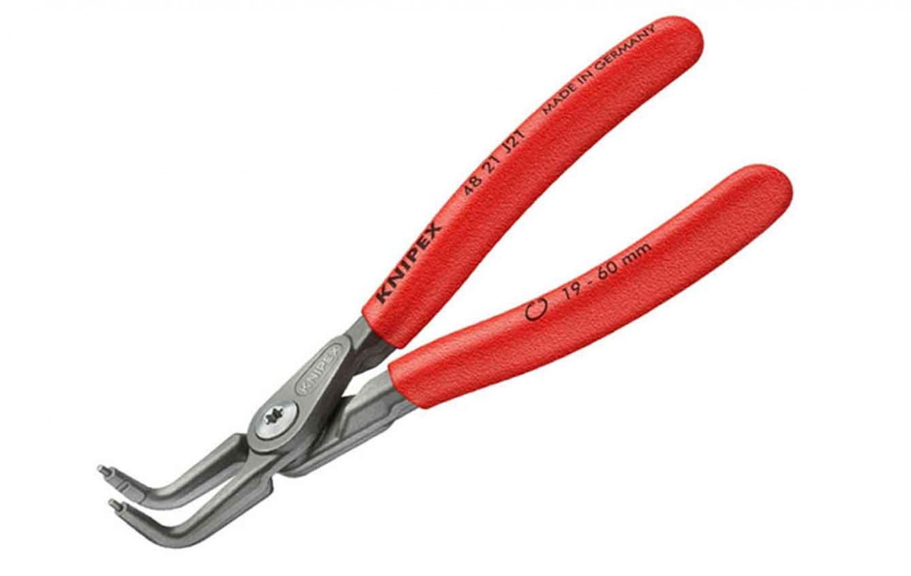 Precision Circlip Pliers for internal circlips in bore holes 48 21 J21