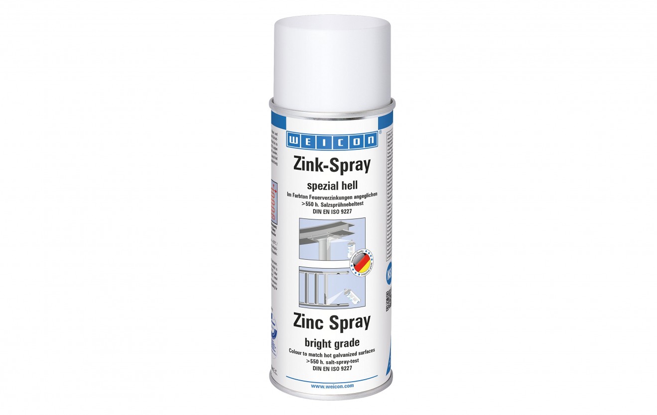 Zinc Spray bright grade 400ML | Buy Technical Liquids Online | Weicon ...