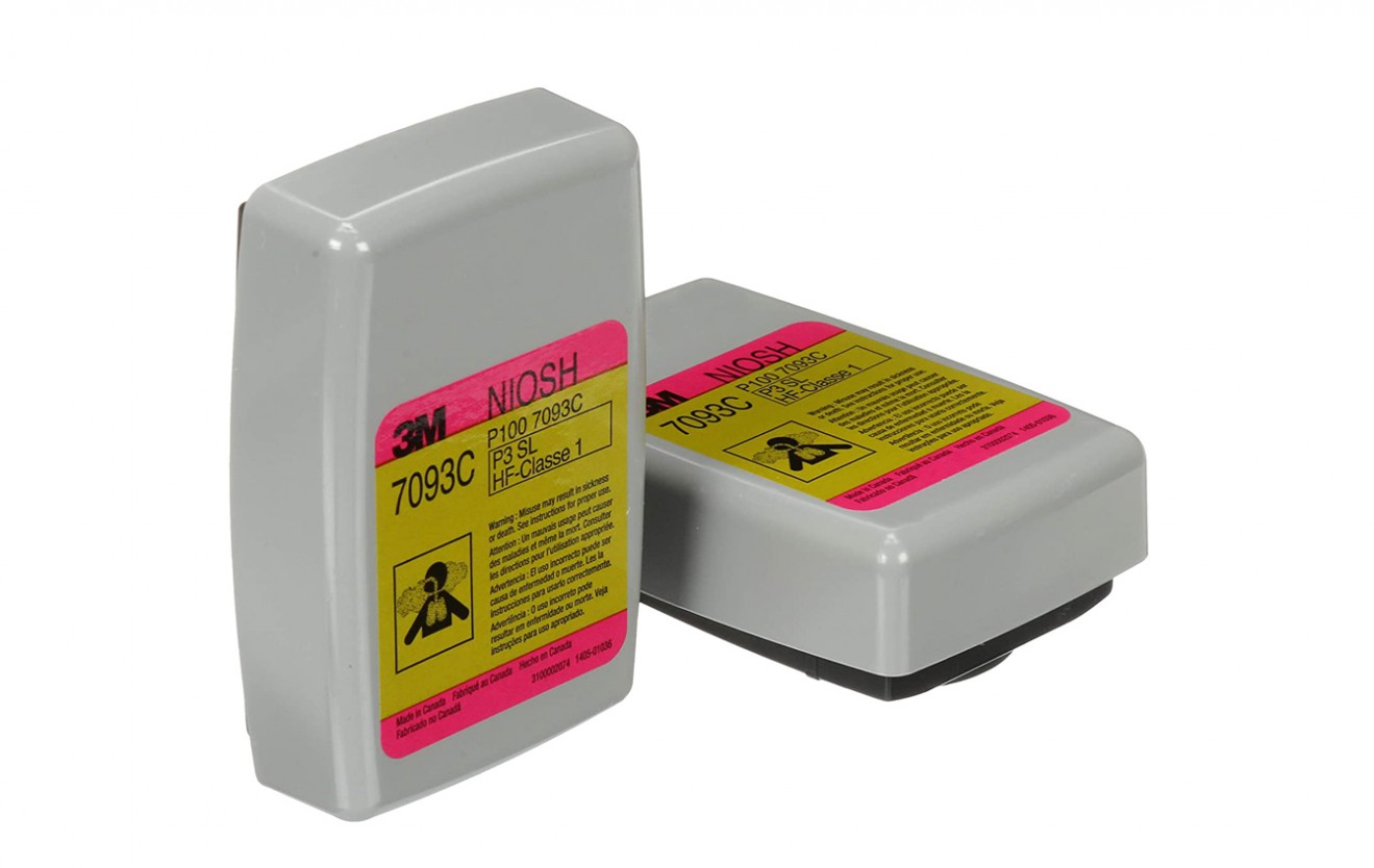 3M? Cartridge/Filter 7093C/37173(AAD), Hydrogen Fluoride with Nuisance Level Organic Vapour and Acid