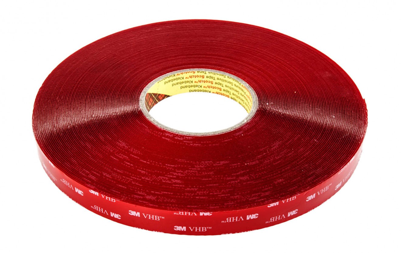 3M VHB Tape 4910F, Transparent, 19 mm x 33 m, 1.0 mm