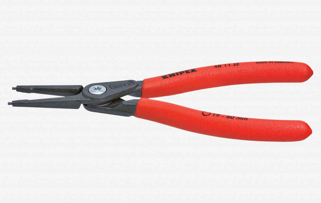 Precision Circlip Pliers for internal circlips in bore holes 48 11 J1
