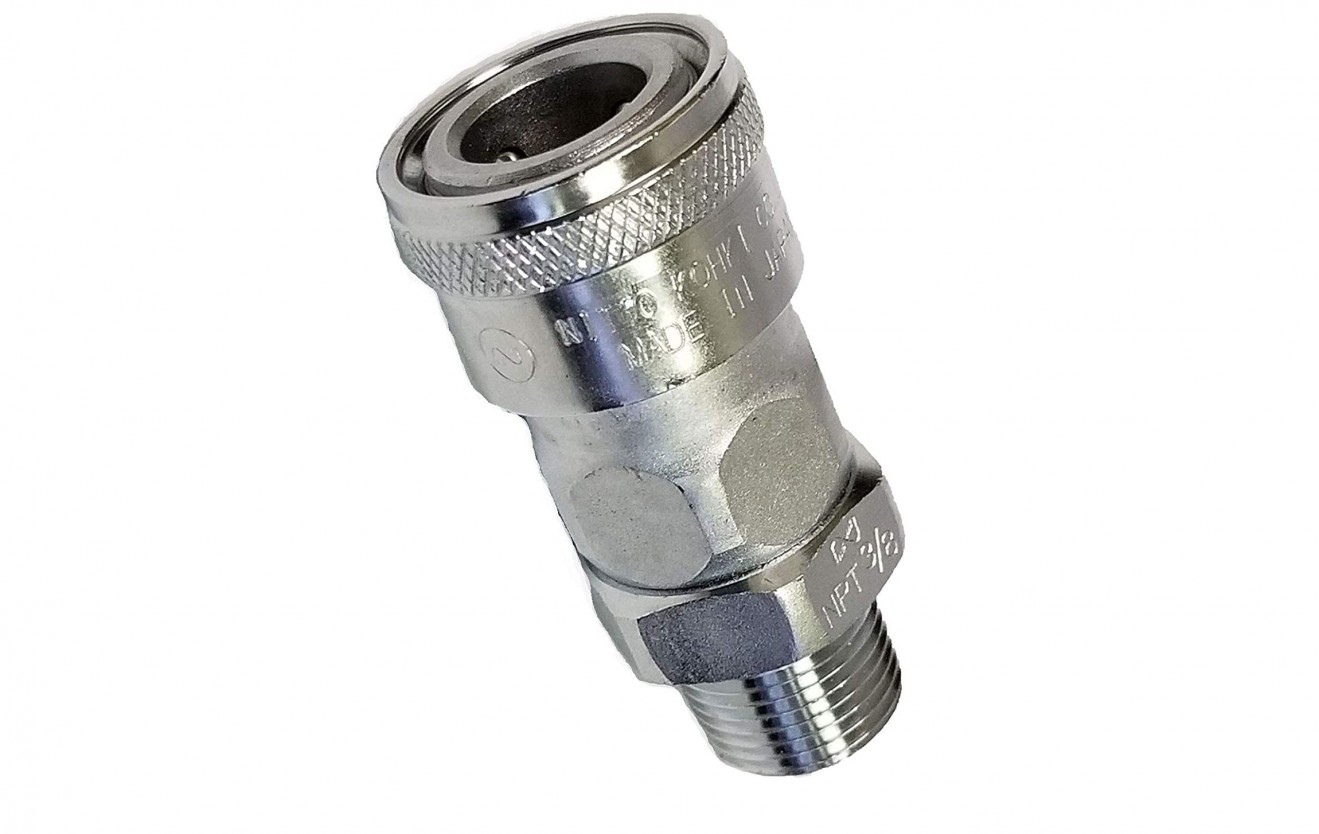 Nitto Kohki Hi Cupla 30SH Quick Connect Pneumatic Coupler Socket, 3/8