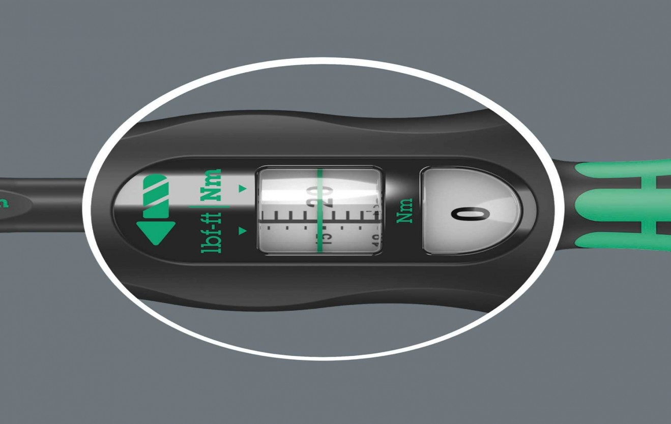 Click-Torque A 5 torque wrench with reversible ratchet, 2.5-25 Nm