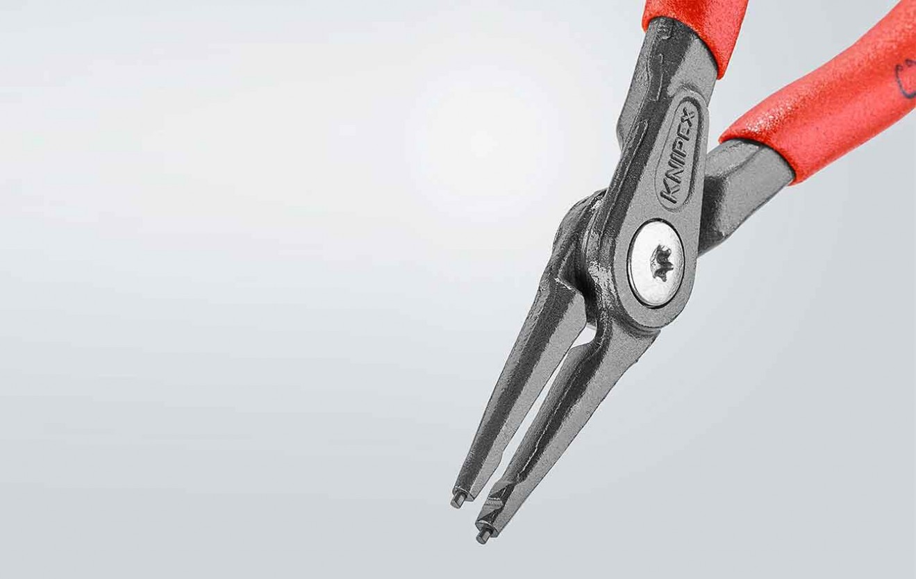 Precision Circlip Pliers for internal circlips in bore holes 48 11 J1