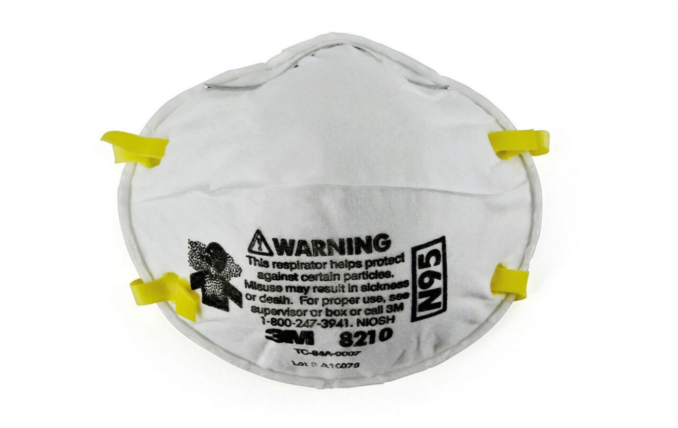 3M Particulate Respirator 8210, N95