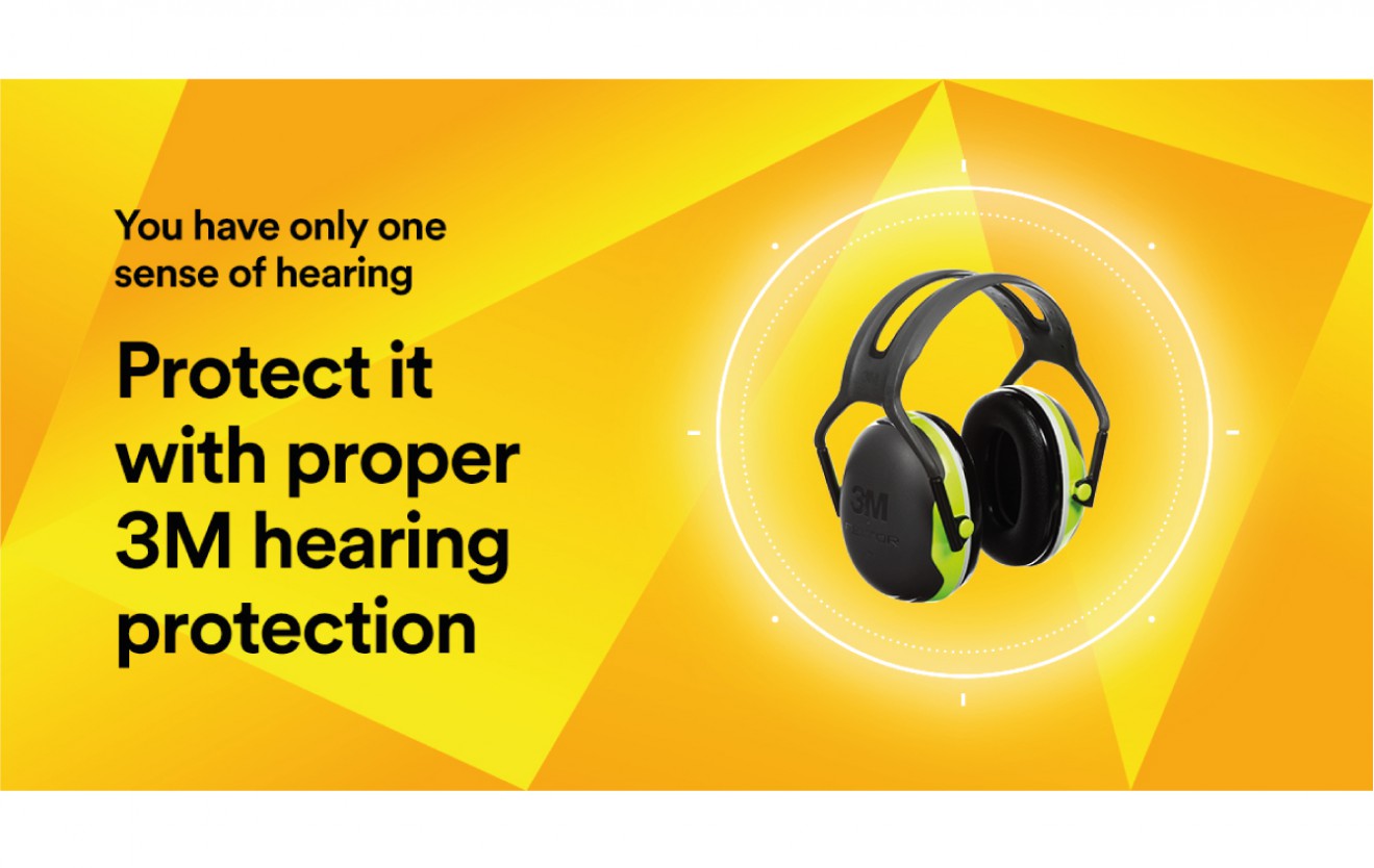 3M PELTOR Over-the-Head Earmuffs X4A/37273(AAD), 10 ea/Case