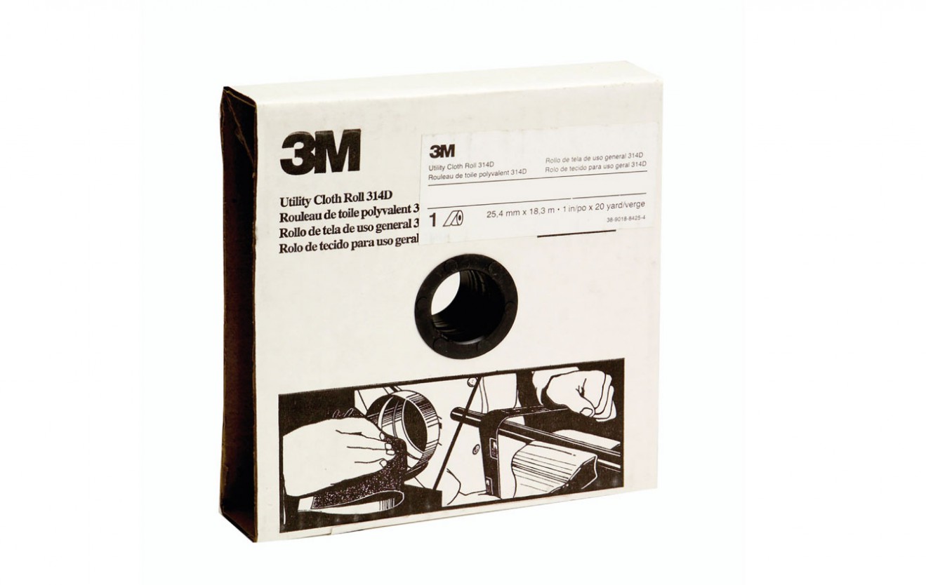 3M? Cloth Roll 314D Maroon 115mm x 50m P150