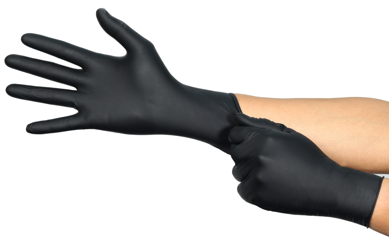 ANSELL MICROFLEX® 94-242 | Black ( size  M )