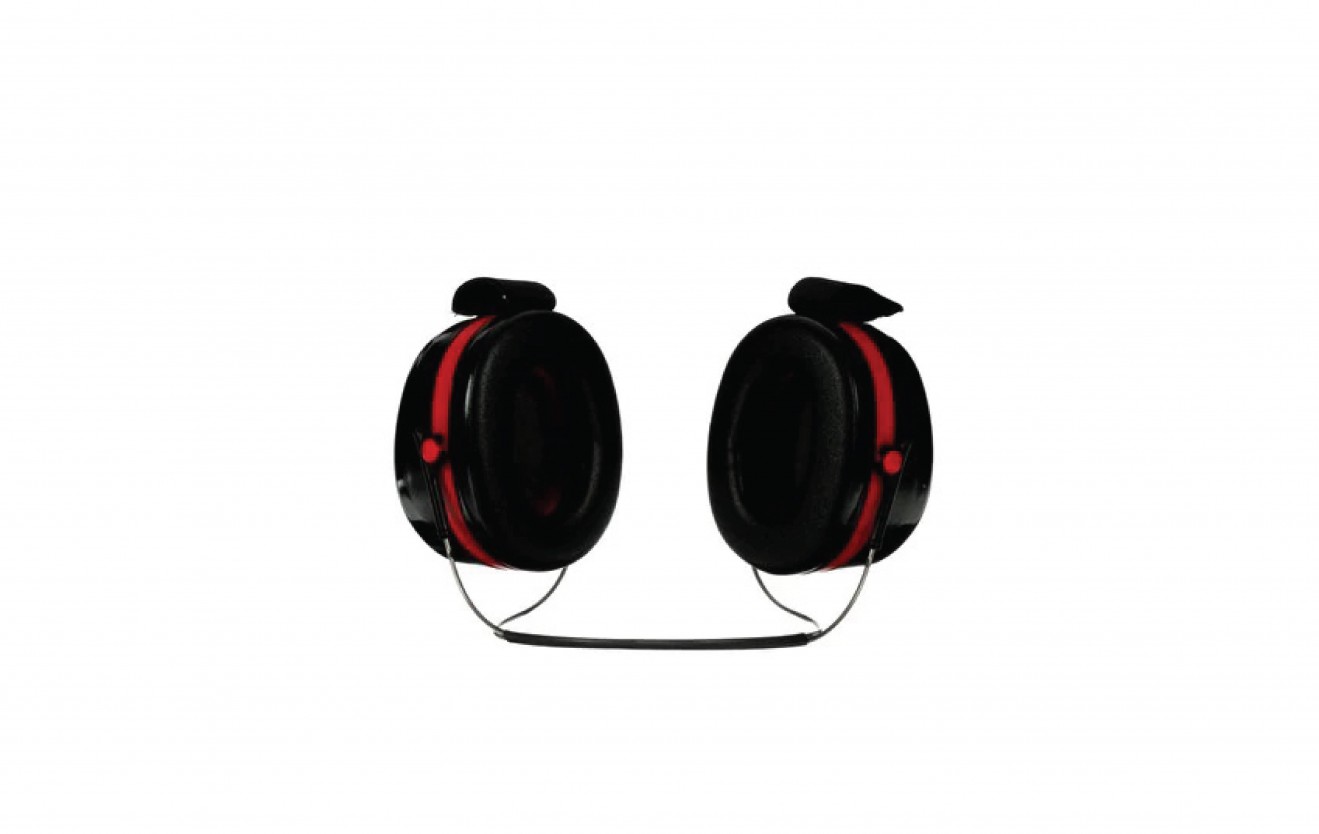 3M PELTOR Optime 105 Earmuffs H10B, Behind-the-Head