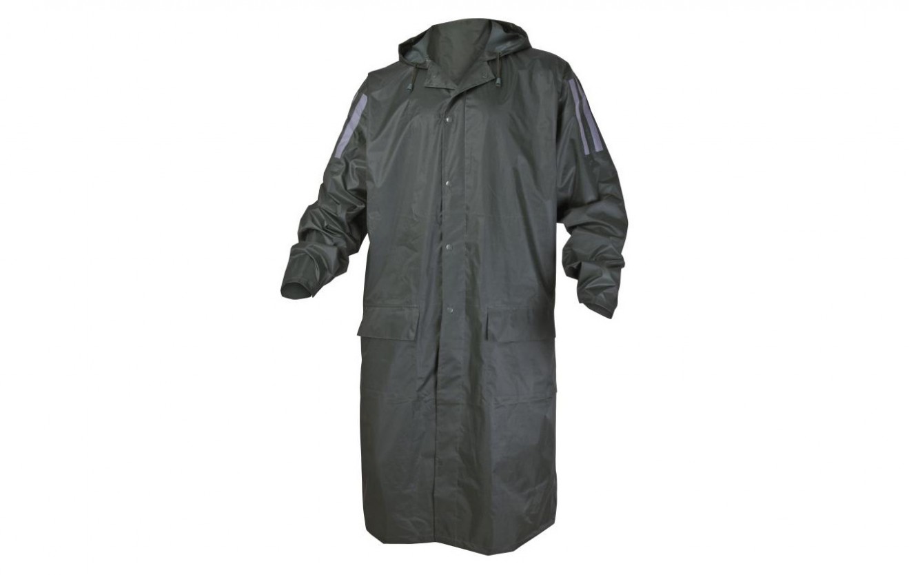 DELTAPLUS PVC-COATED POLYESTER RAINCOAT