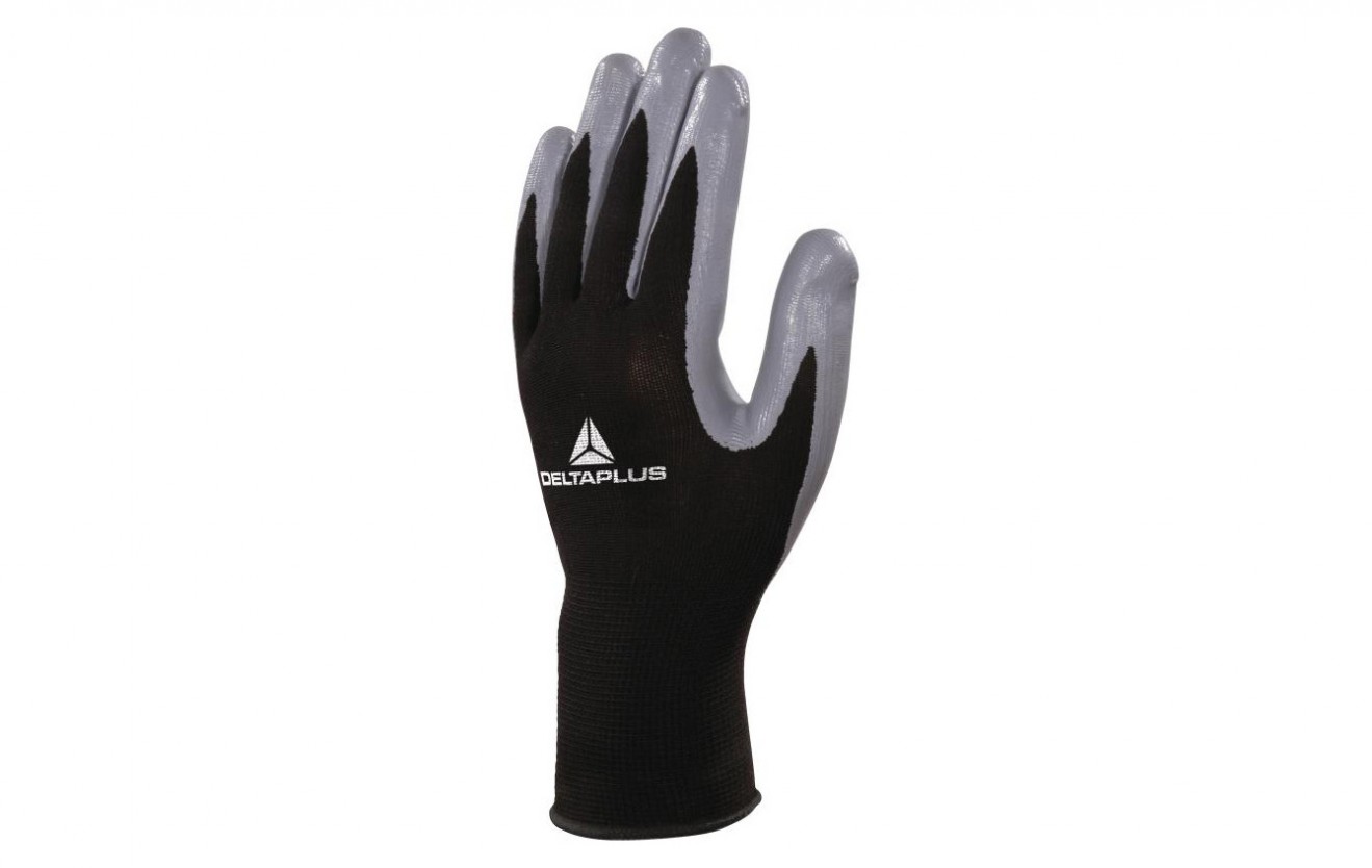 DELTAPLUS GLOVES NITRILE COAT PES GL 10