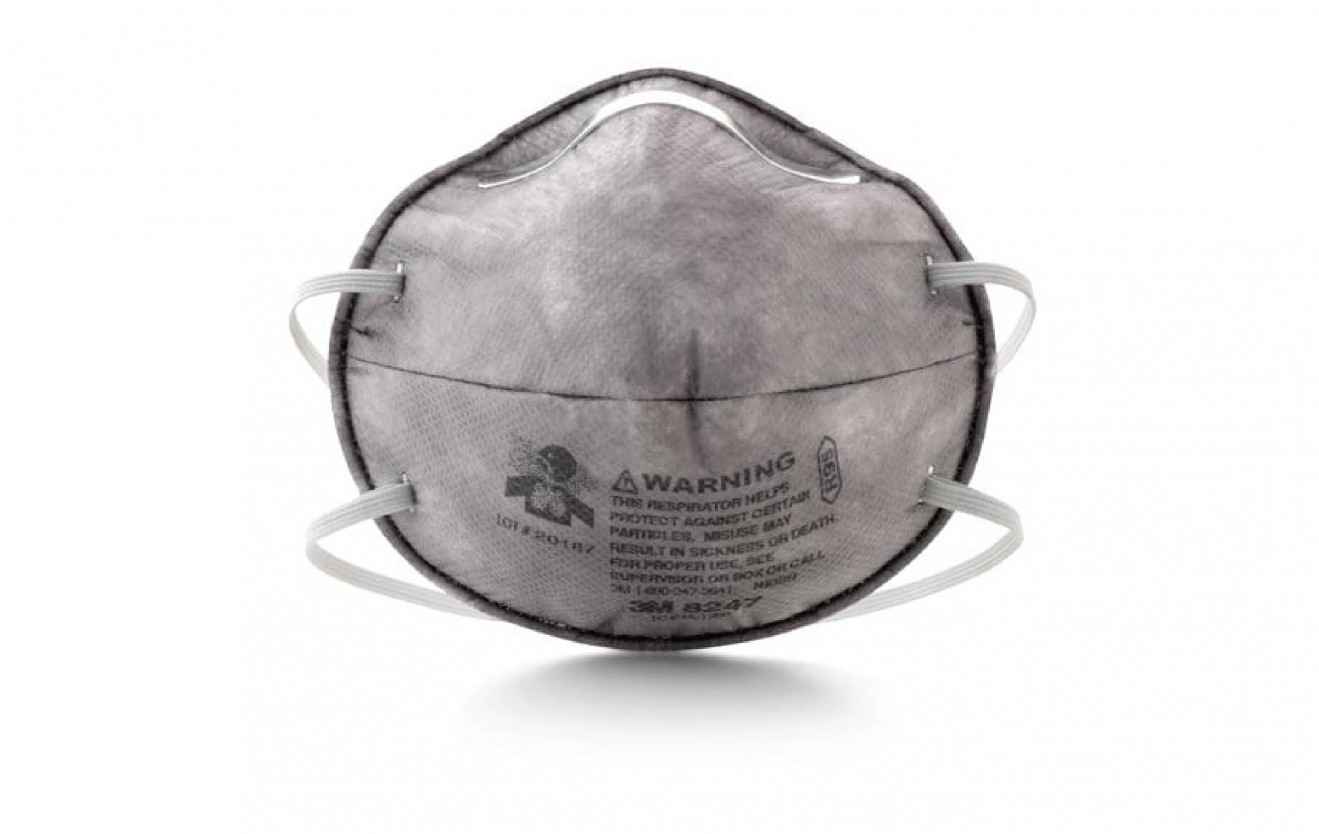 3MParticulateRespirator8247withNuisanceLevelOrganicVapourReliefR95RespiratoryProtectio