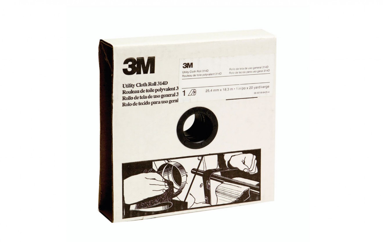 3M? Cloth Roll 314D Maroon 115mm x 50m P180