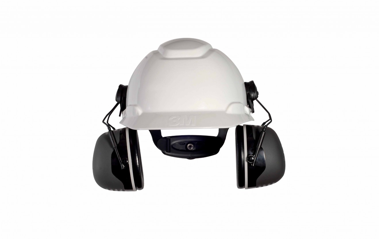 X5P3E US 3M PELTOR CAP ATTACHED EARMUFFS 10EA/CASE.