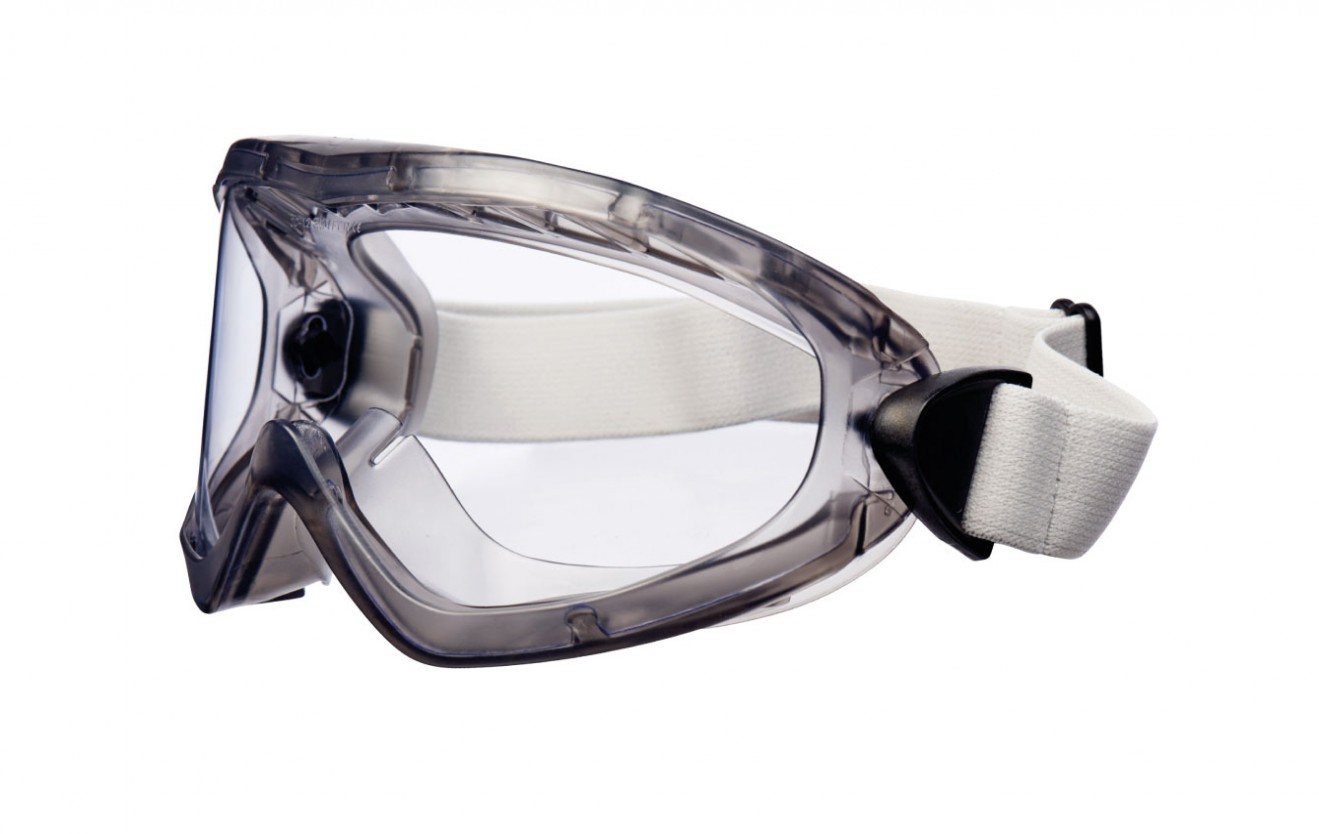 3M? Safety Goggles 2890 Series, Indirect Vented, Anti-Fog, Clear Acetate Lens, 2890A, 10/Case