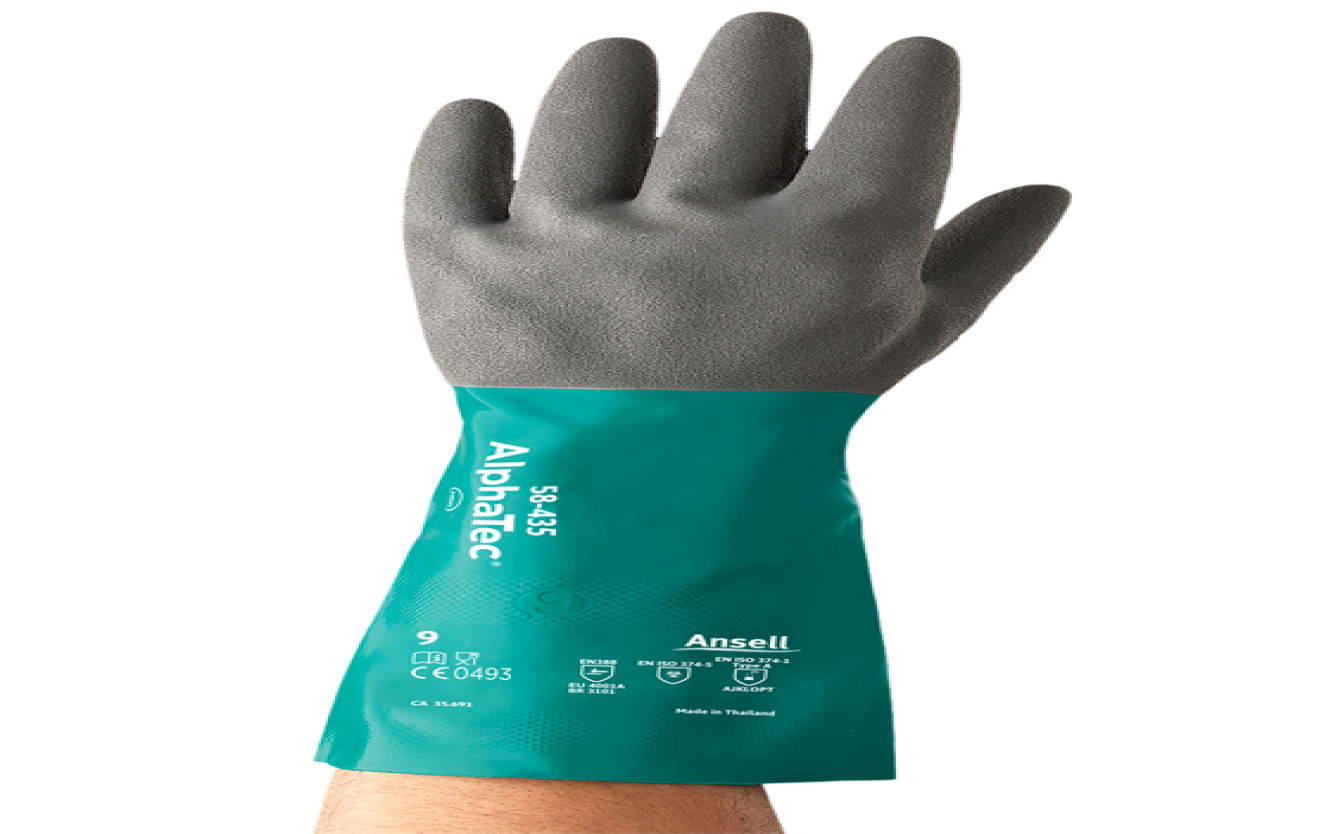 ANSELL AlphaTec® 58-435 | Grey (size 8)