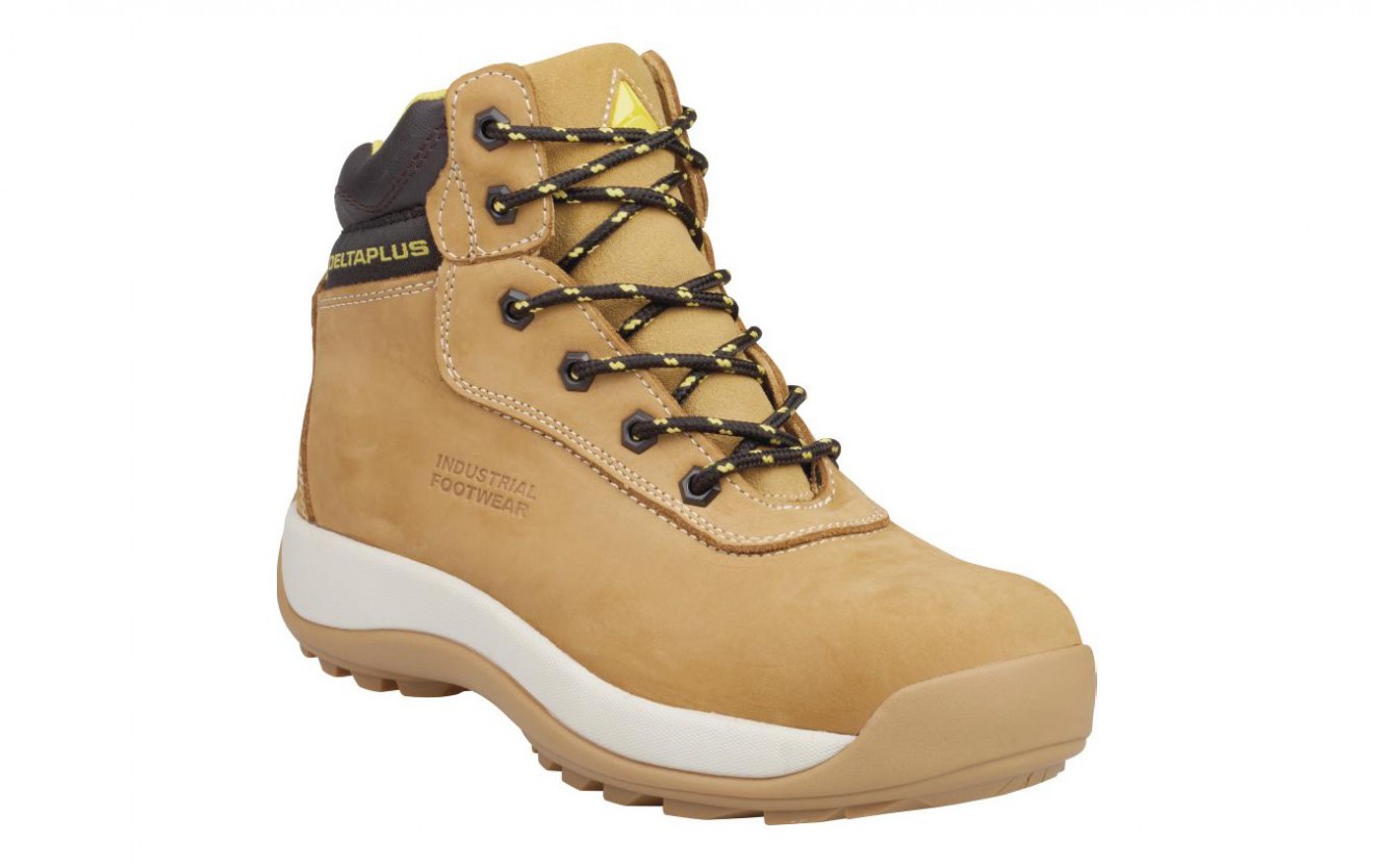 SAGA S3 SRC (BEIGE COLOUR) SAFETY BOOTS IN NUBUCK LEATHER-(COMPOSITE) HIGH CUT - size 40