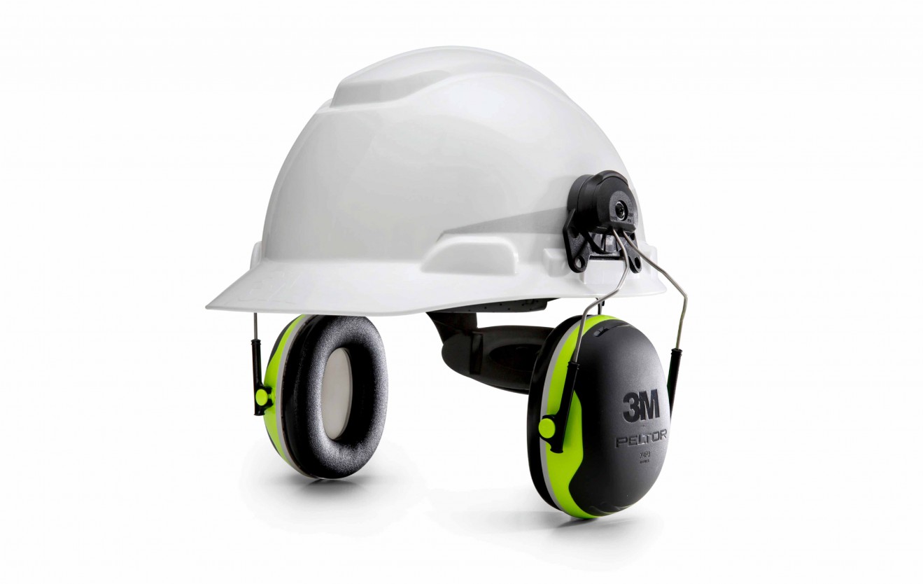 3M X4P3E BR EARMUFF HELMET MOUNTE