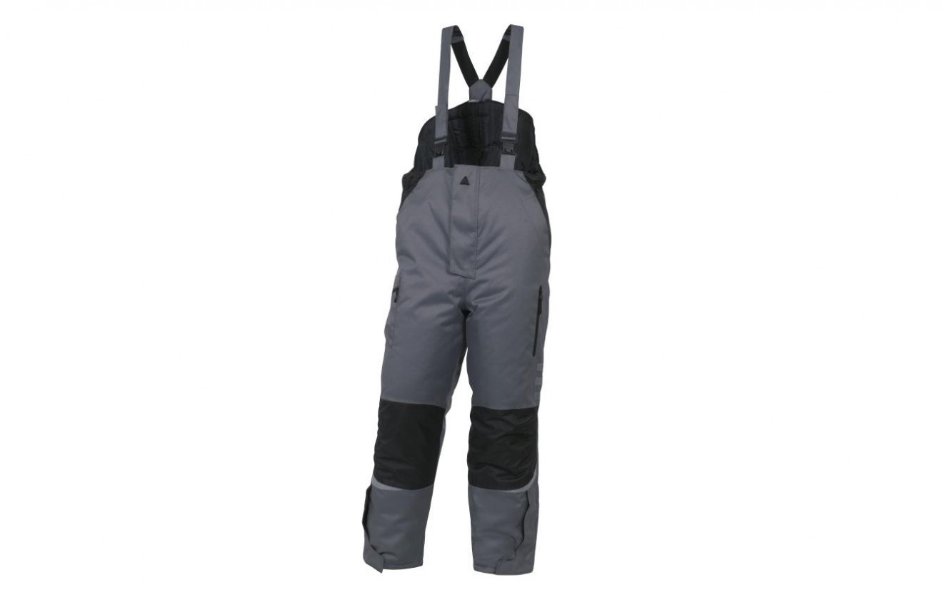 DELTAPLUS DUNGAREES GREY ICEBERG