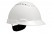3M? Hard Hat H-701V, Vented White 4-Point Ratchet Suspension, 20/Case
