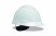 3M™ Hard Hat, White 4-Point Ratchet Suspension H-701R Uvicator